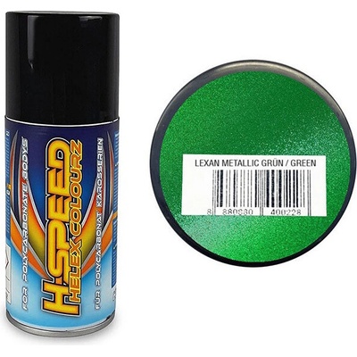 H-Speed barva ve spreji metalická zelená 150ml