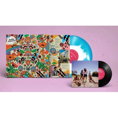 Hello Forever - Whatever It Is (Limited Edition) (Pacific Blue and White Ink Spot Coloured) (LP + 7") (0191402017601)