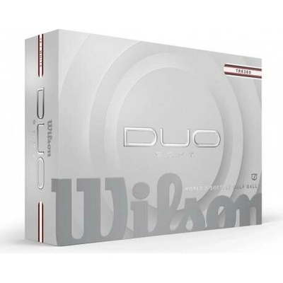 Wilson Duo Soft bílé 12 ks
