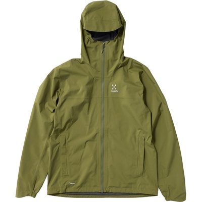 Haglöfs Мъжко водоустойчиво яке Haglöfs Korp Proof Jacket Waterproof jacket - Olive Green - размер XXL (002-2737-0515)
