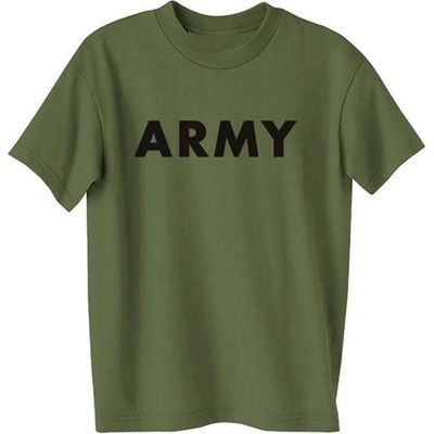 Tričko M-Tramp Army krátky rukáv olive