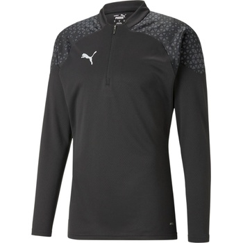 PUMA Тениска с дълъг ръкав Puma teamCUP Training 1/4 Zip Top 657982-003 Размер M