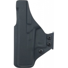 RH Holsters AIWB Glock 43 vnútorné s plným SweatGuardom a pazúrom UltiClip XL čierna