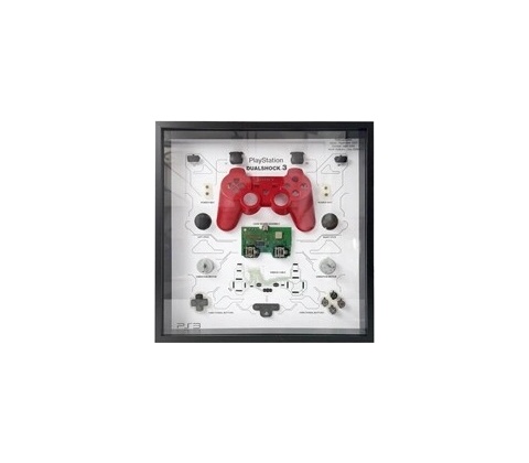 PlayStation 3 Dualshock 3 Controller Shadowbox - Red