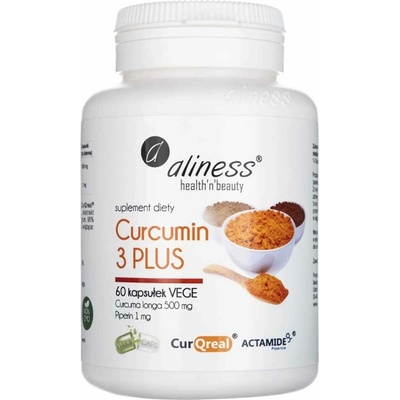 Aliness Kurkumín 3 Plus 60 veg. kapsúl