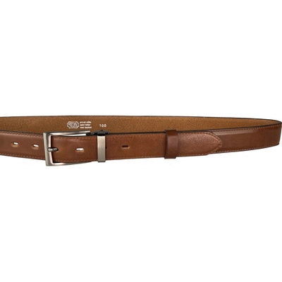 Penny Belts pánský kožený opasek 30-020-8-48 hnědý