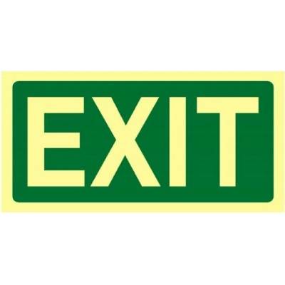 EXIT | Samolepka, 20x10 cm