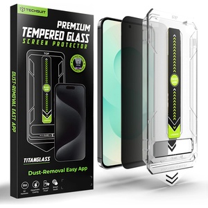 Techsuit Стъклен протектор за Samsung Galaxy S26 Plus - Techsuit TitanGlass CrystalHD - Privacy (поверителност)
