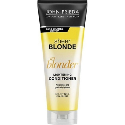 John Frieda Sheer Blonde Highlight Activating rozjasňujúci kondicionér pre blond vlasy 250 ml