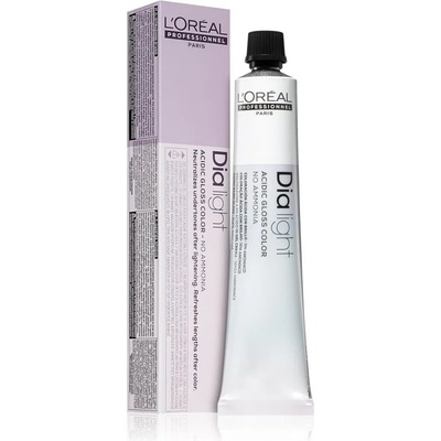 L'Oréal Dia Light перманентната боя за коса без амоняк цвят 6.28 Biondo Scuro Irisé Moka 50ml