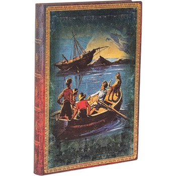 Paperblanks Тефтер The Famous Five, Midi, широки редове, мек (1570181240)