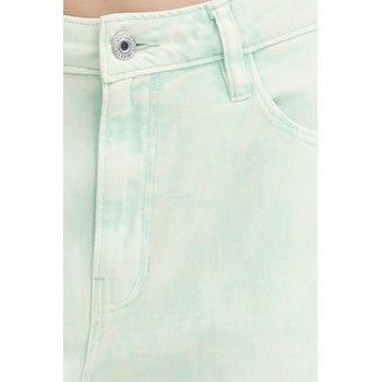 Guess Памучни дънки Guess BELLFLOWER в зелено W5GA82 WHAG1 (W5GA82.WHAG1)