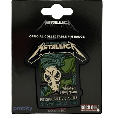 RukaHore odznak Metallica pin badge roam tour