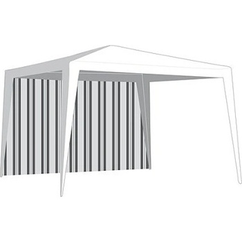 Happy Green Bočnice k zahradnímu altánu bez okna, pruhy