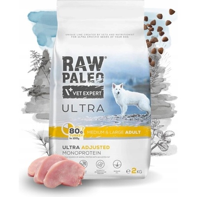 Raw Paleo Ultra adult velká a střední krůtí 2 kg