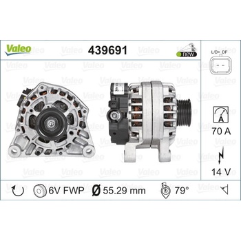 Alternátor VALEO 439691