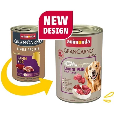 Animonda GranCarno Single Protein Adult Supreme čisté Lamb 24 x 400 g
