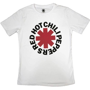 Red Hot Chili Peppers Classic Asterisk White L Дамски Риза (RHCPTS01LW03)