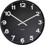 Karlsson Стенен часовник New Classic 40 см черен (KA5847BK)