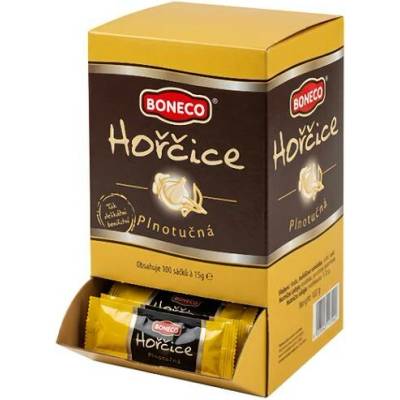 Boneco hořčice plnotučná porcovaná, 100x20g