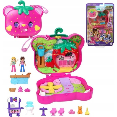 Mattel Polly Pocket Pidi svět do kapsy STRAW-BEARY HRD35