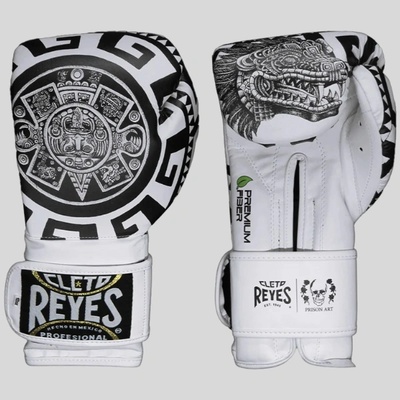 Cleto Reyes Боксови Ръкавици Cleto Reyes Fiber Calendario Azteco Prison Art - 14 oz