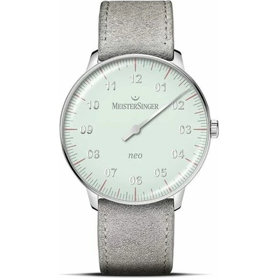 MeisterSinger S-NES929S Šedý kožený řemínek