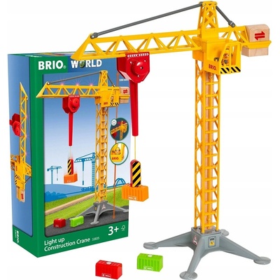 Brio WORLD 33835 Svietiaci stavebný žeriav
