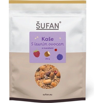 Šufan Kaša s lesným ovocím a mandľami 250 g