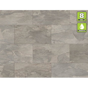 ЛАМИНИРАН ПАРКЕТ AtlanticTiles K387 8мм 32/AC4/4V ФУГА СИЛВЕРАДО СЛЕЙТ (K387)