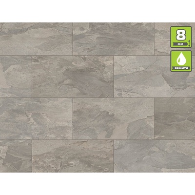 ЛАМИНИРАН ПАРКЕТ AtlanticTiles K387 8мм 32/AC4/4V ФУГА СИЛВЕРАДО СЛЕЙТ (K387)