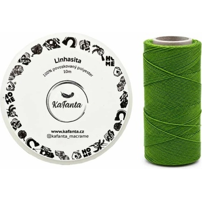 Voskovaná šnúra Linhasita 0,75 mm - farba 352 - 10m
