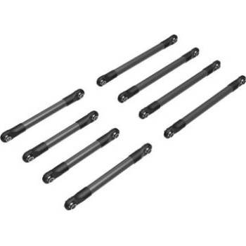 Traxxas долна биела алуминиева титаниево анодирана (комплект)