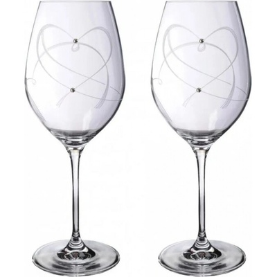 Petr Kmenta Porcelán Hodonín Sklenice na víno 2 x 470 ml