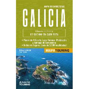 Mapa de carreteras Galicia (desplegable), escala 1: 340.000 (ISBN: 9788491588603)