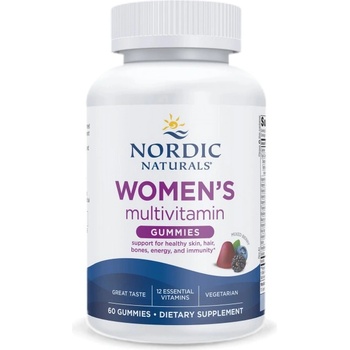 Nordic Naturals Women's Multivitamin Gummies [60 желирани бонбони] Горски плодове