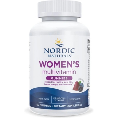 Nordic Naturals Women's Multivitamin Gummies [60 желирани бонбони] Горски плодове