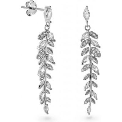 Again Jewelry Očarujúce strieborné náušnice s kubickými zirkónmi AJNS0013