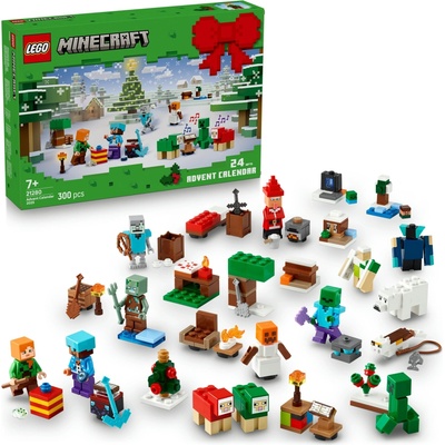 LEGO® Minecraft 21280 Adventný kalendár na rok 2025