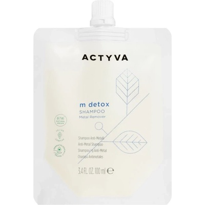 Kemon Actyva M Detox почистващ детоксикиращ шампоан против твърда вода 100ml