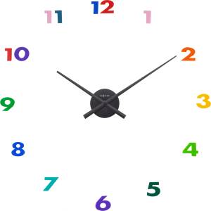 NeXtime Стенен часовник Small Hands цветен (3074DI)