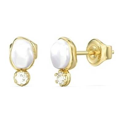 GUESS Náušnice Pearly Gold JUBE06482JWYGTU