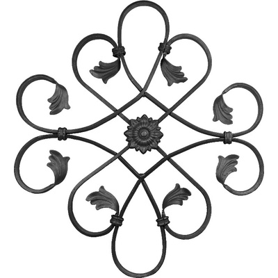 Ornament 580x510 mm, profil 16x8 mm (náhrada za 3326)