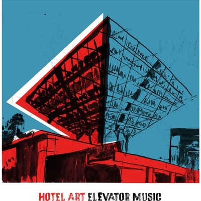 Hotel Art - Elevator Music - Svetlomodrý Vinyl LP
