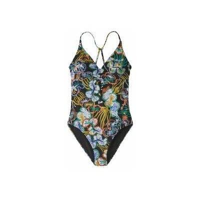 Patagonia Cross Shore 1pc Swimsuit Women Čierna