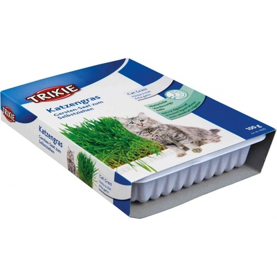 Trixie Tráva pro kočku v misce 100 g