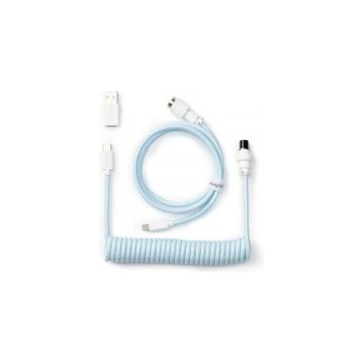 Keychron Cable Coiled Aviator USB-C Blue (CAB-19)