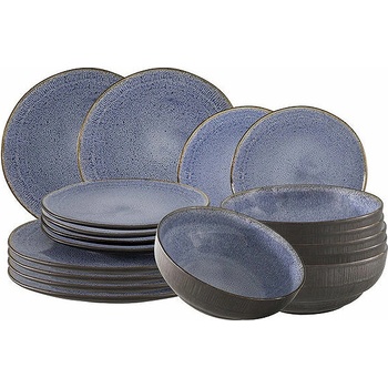 HIT Jedálenská sada tanierov Santorini 18 ks