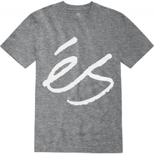 éS Big Script Tee grey heather