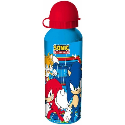 Kids Licensing Fľaša na vodu Sonic Červená 500 ml